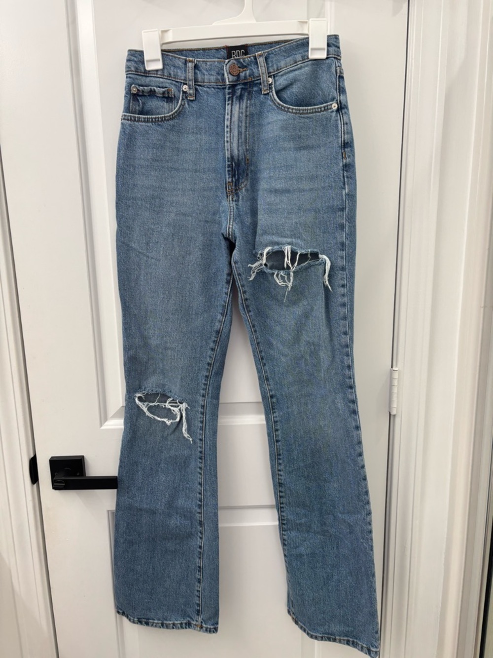 BDG jeans denim stretch high rise flare